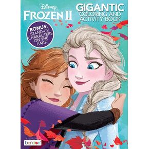 Disney Frozen II Gigantic Coloring and Activity Book with Bonus Stand-Up Character