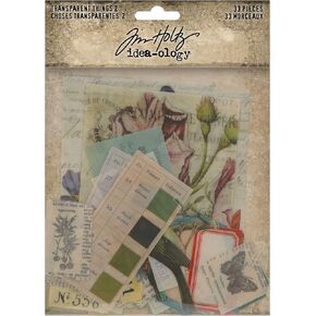 Tim Holtz Transparent Things 2 Craft Supply, Multiple 60