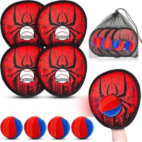 Toss and Catch Ball Game Set, Outdoor Games for Kids 3 4 5 6 7 8 9 10 11 12 Years Old Boys Girls, Outdoor Yard Games Beach Toys Pool Toys Sports & Outdoors Birthday Gifts (2 Paddles) in Kuwait