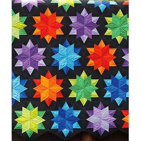Jaybird Night Sky Quilt, Multi Colored