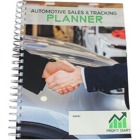 The Profit Diary- Car Sales Daily Planner & Tracker- Optimize Your Day for Success