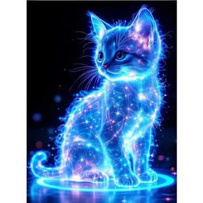SHICERNHJ 5D Diamond Painting Kits for Adults, Animal Elephant Full Drill Diamond Painting Kits for Beginner,DIY Butterfly Round Diamond Dots for Adults Gem Art Home Wall Decor 14 X 14Inch