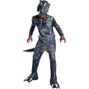 Rubies Child's Velociraptor Dinosaur Costume, Large Black