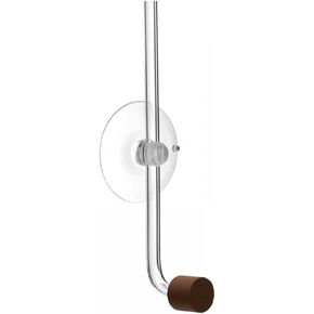 MiOYOOW Aquarium CO2 Diffuser, Acrylic Fish Tank Atomizer with Strong Suction Cup for Aquarium Plants Water (Up to 30cm Fish Tank)