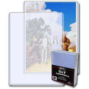 5x7 Trading Card Top Loaders BCW - 25ct