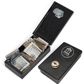 Money Box for Winner, Casino gambling Small Lock Box Keep Money Cash Safe, Portable Safe cash Box for Money.