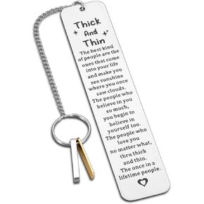 Bestie Gifts for Women Men True Friendship Gifts for Best Friend Sentimental Gifts Thank You Gifts for Friend Bookmarks for Book Lover Stocking Stuffers for Teen Boys Girls Birthday Christmas Gifts