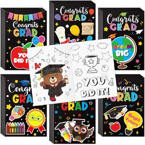 JAPBOR Pizza Coloring Book - 24PCS Mini Pizzas Themed Color Books Bulk for Kids Party Favors, Delicious Pizza Small Painting Pages for Birthday Gifts Class Drawing Colouring Game Goodie Bags Fillers