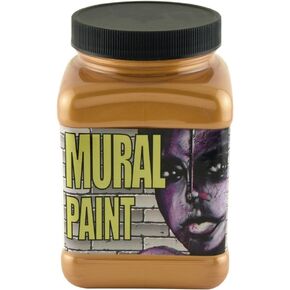 CHROMA Acrylic Mural Paint for Interior and Exterior Murals - Lightfast, Mixable, Hard-Wearing Vibrant Pigment, 16 Oz Glam Rock (2458)