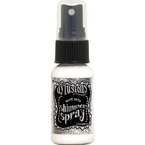 Ranger Dylusions Shimmer WHT, White Linen, 1 Fl Oz (Pack of 1)
