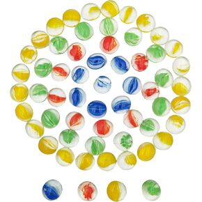 Flat Glass Gems,Colour Glass Stones Flat Bottom Beads for Home Decorative Art Craft Vase Filler,Aquarium Floral Stones Decorative,Craft Mosaics,Garden&Table Scatter Decor (Amber, 16-19mm)