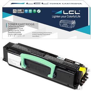 LCL Compatible Toner Cartridge Replacement for Lexmark E250A11A E250A21A E250D E350D E350DN E352DN E250DN (1-Pack Black)