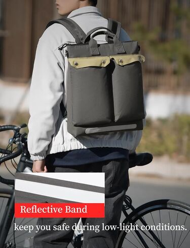 Schkleier Men Women Convertible Backpack, Large Laptop Tote Purse, Daypack Rucksack, Light weight Bookbag for Work, Casual, College, Commuter, Travel in Saudi Arabia