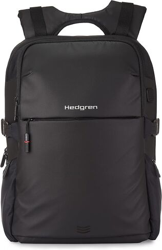 Hedgren Rail 15.6" RFID Laptop Backpack with Rain Cover (City Blue) in Saudi Arabia