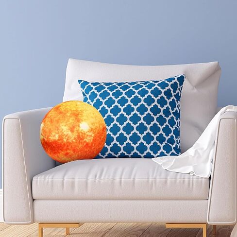 Ultra-ealistic 3D Planet,Moon,Earth,The Sun,Pillow Plush Toys,for Kids Teens Adults, for Teachers and Parents, Educational Toy Learning, 10.6 in (The Earth) in Kuwait