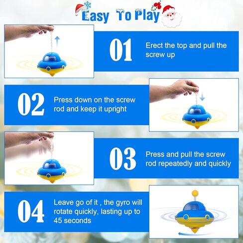تضيء لعبة Top Top Toy بأضواء واضحة ، ألعاب تعليمية/حسية للأطفال الصغار ، ألعاب تململ للبالغين والأطفال ، تفضل حفلة عيد ميلاد 3 4 5 6 7 8 9 in Kuwait