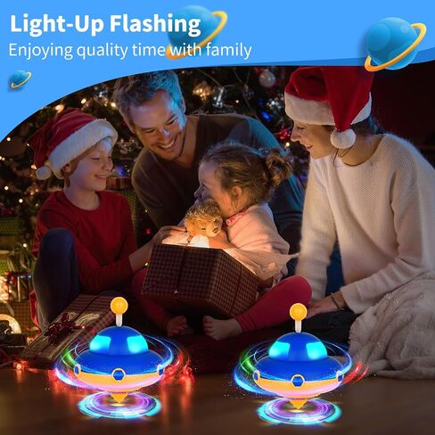 تضيء لعبة Top Top Toy بأضواء واضحة ، ألعاب تعليمية/حسية للأطفال الصغار ، ألعاب تململ للبالغين والأطفال ، تفضل حفلة عيد ميلاد 3 4 5 6 7 8 9 in Kuwait
