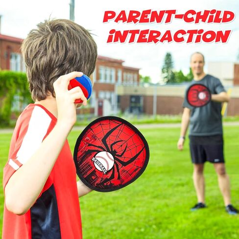 Toss and Catch Ball Game Set, Outdoor Games for Kids 3 4 5 6 7 8 9 10 11 12 Years Old Boys Girls, Outdoor Yard Games Beach Toys Pool Toys Sports & Outdoors Birthday Gifts (2 Paddles) in Kuwait