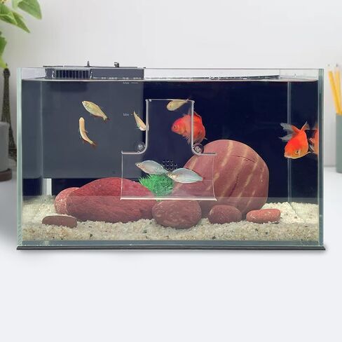 2 حزمة Betta نفق أنبوب خزان الأسماك ، ملحقات Betta Fish Tank للراحة ، اللعب ، إخفاء ، Betta Fish Tank Decor in Kuwait