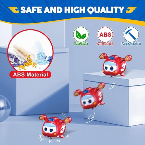 Super Wings Glow & Face-Changing Transformer Toys - Jerome Golden Boy Shine Tino Pet, Stacking Toys for Toddlers & Kids 3-7 Years in Saudi Arabia
