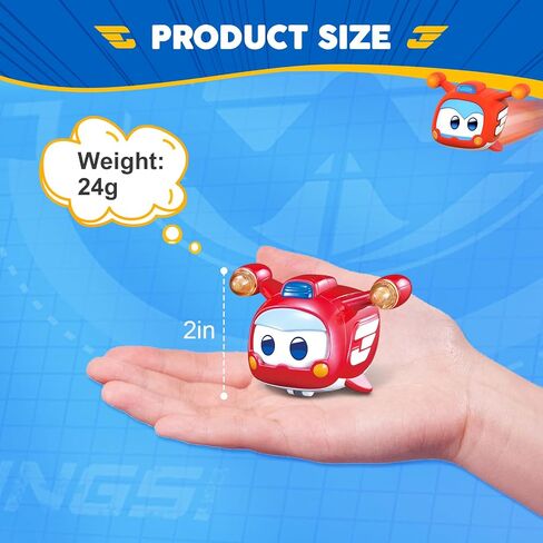 Super Wings Glow & Face-Changing Transformer Toys - Jerome Golden Boy Shine Tino Pet, Stacking Toys for Toddlers & Kids 3-7 Years in Saudi Arabia