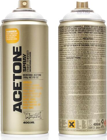Montana Cans Montana TECH 400 ml Acetone Spray Paint, 1 count (pack of 1) in Saudi Arabia