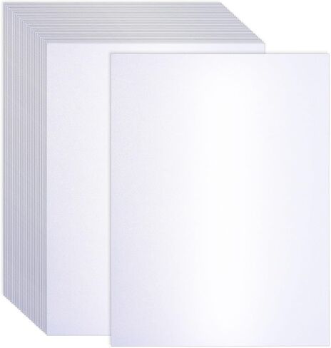300 ورقة من بطاقة Shimmer Cardstock 8.5 × 11 بوصة مخزون ورقة شهادة ، 250GSM/92 رطل ورقة طابعة مزدوجة الوجه pearlescen in Kuwait