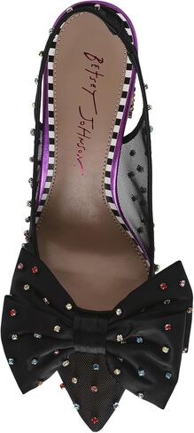 حذاء Betsey Johnson Dafney Pump للسيدات، ليوبارد متعدد الألوان، 7 in Saudi Arabia