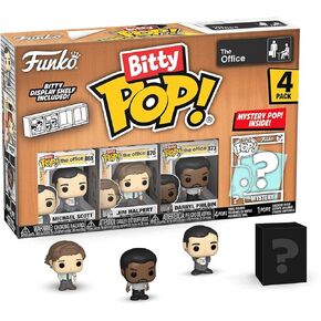 Funko POP! Bitty The Office, 4-Pack, Series 4