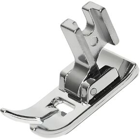 Low Shank Zig Zag Sewing Machine Presser Foot with Low Shank Adaptor- Fits All Low Shank Singer, Brother, Babylock,Kenmore, White, Bernina (Bernette Series), New Home, Necchi, Elna and More!
