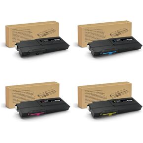 Extra High Capacity C400/C405 Remanufactured OEM Toner Cartridge Replacement for 106R03524 106R03525 106R03526 106R03527 for Xerox VersaLink C405 C400 C400DN C405DN Printer (4Pack,1BK/1Y/1C/1M)