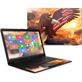 Mightyskins Skin Compatible with Hp 17t Laptop 17.3" (2017) - Bald Eagle | Protective, Durable, and Unique Vinyl Decal Wrap Cover | Easy to Apply, Remove, and Change Styles | Made in The USA