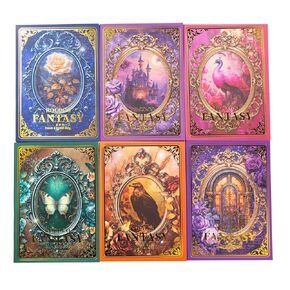 Alideco 180pcs Vintage Scrapbook Paper Rose Animal Castle Peacock Butterfly Scrapbooking Paper for Journaling Supplies, Decorative Craft Paper for Junk Journals (luokekedehuanxiang)