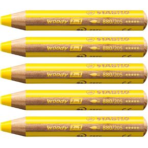 stabilo multi -talked pencil woody 3 in 1 - pack of 5 - Dark Green