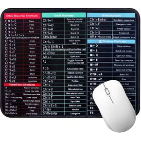 2025 Calendar Mouse Pad with Stitched Edge, 10.2x8.3x0.1 inch Holidays Mouse pad with Non-Slip Rubber Base, Quality Creative Mousepads for Computers Laptop Office Outdoor