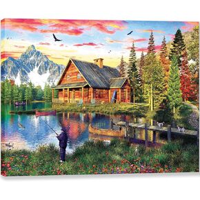 TOCARE Diamond Painting Kits for Adults Independence Day,Patriotic Diamond Art Kits for Adults 20x16Inch, Full Drill Diamond Painting Kits God Bless USA