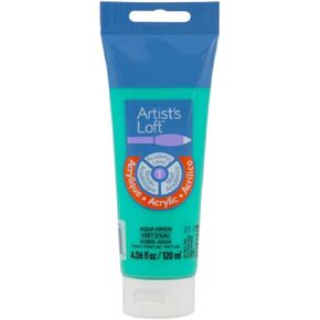 Artist's Loft Acrylic Paint, 4 oz (Aqua Green)