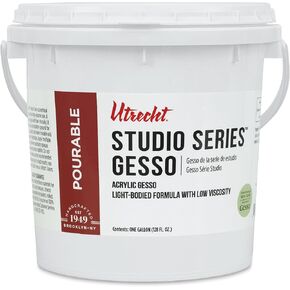 Utrecht Studio Series Acrylic Gesso - 128 oz