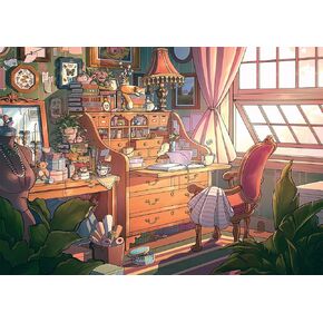 Buffalo Games - Brittnie Ortega - Hideaway Hollow - 500 Piece Jigsaw Puzzle for Adults -Challenging Puzzle Perfect for Game Nights - Finished Size is 21.25 x 15.00