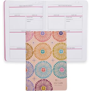 Erin Condren Self-Care Journal Petite Planner, Slim, Portable Self-Care Planner, Easy-to-Use Self-Care Prompts and Trackers for Health and Wellness