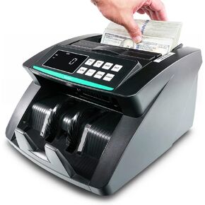 Kolibri Money Counter Machine - 1,500 Bills per min, Advanced Counterfeit Detection, Set up in Minutes, 3-Year Warranty - 24/7 US Customer Support - MP (Pack of 2)