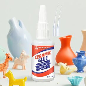 Super Glue for Wood, High Strength Fast Drying Clear Wood Glue，Low Odour, 25g Wood Glue for Woodworking. Suitable for Furniture, Garden, Crafts, DIY, Metal to Wood，Wood to Wood
