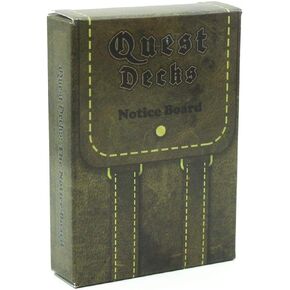 Dice Dungeons Quest Decks: The Notice Board | Fantasy Village Square Roleplaying Open-Ended Quest Prompt Cards