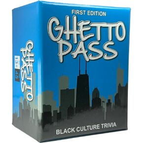 Ghetto Pass – Black Culture Celebration Card Game: Perfect for Family Game Nights, Urban Trivia, and Fans of Black Excellence Celebrating Our History