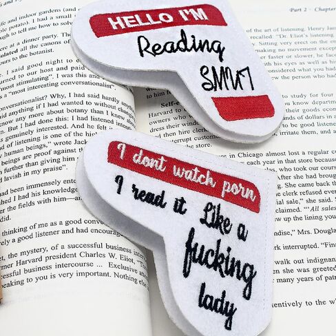 أنا لا أشاهد الإباحية ، لقد قرأتها مثل FU*King Lady Ladied Mortizermark Funny Book Mark for Homies for Men Friends Friends Friends Class -Class Lovers (أنا لا أشاهد الإباحية وأنا أقرأ Sumt) in Kuwait