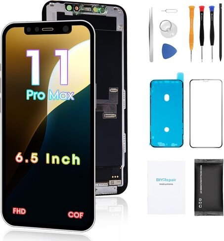 DIYRepair for iPhone 14 Pro Max Screen Replacement 6.7’, 3D Touch Digitizer Display Full Repair kit, 120Hz Promotion COF FHD, with Tools Set, Waterproof adhesive Tempered Glass, Instruction in Saudi Arabia
