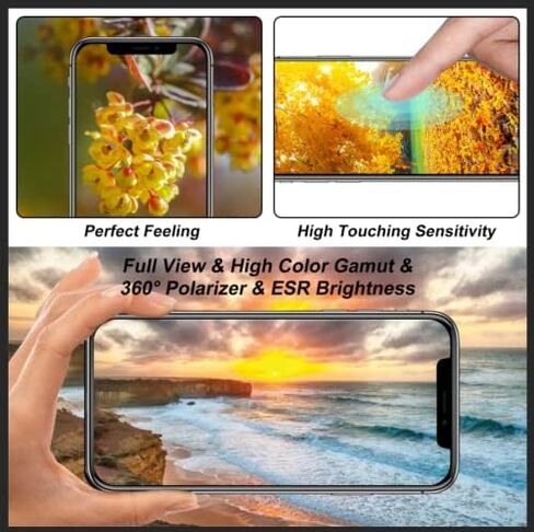 DIYRepair for iPhone 14 Pro Max Screen Replacement 6.7’, 3D Touch Digitizer Display Full Repair kit, 120Hz Promotion COF FHD, with Tools Set, Waterproof adhesive Tempered Glass, Instruction in Saudi Arabia