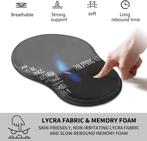 لوحة الماوس مع هلام دعم المعصم ، وسادة الماوس المريح مع راحة معصم مريحة ، والألعاب Mousepad قاعدة PU للانزلاق لمكتب كمبيوتر محمول سهلة وتخفيف الألم ، اليعسوب الأرجواني in Kuwait
