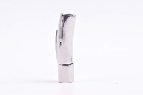 Konmay 5pcs 3.0mm أسود 316L برميل أنبوب برميل/حربة المقاطع المقاطع المقاومة القلادة الفولاذ المقاوم للصدأ لصنع المجوهرات in Kuwait
