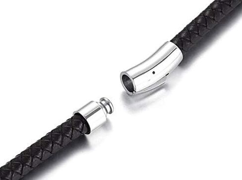 Konmay 5pcs 3.0mm أسود 316L برميل أنبوب برميل/حربة المقاطع المقاطع المقاومة القلادة الفولاذ المقاوم للصدأ لصنع المجوهرات in Kuwait